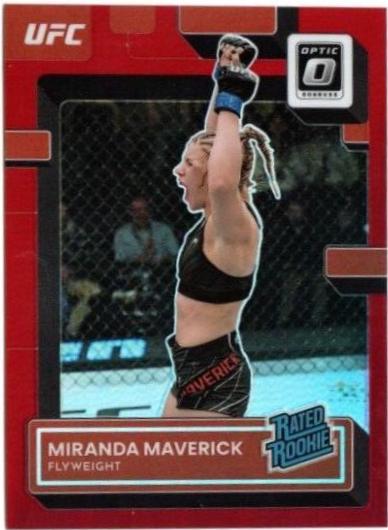 Miranda Maverick 2023 Panini Donruss Optic UFC Base #111 Red
