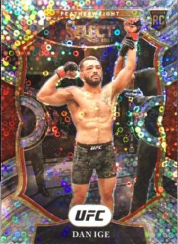 Dan Ige 2021 Panini Select UFC Octagonside #229 Disco