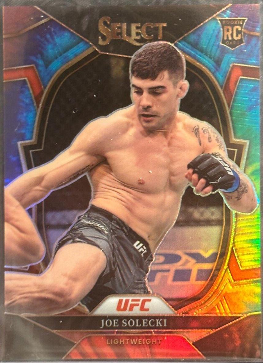 Joe Solecki 2023 Panini Select UFC Concourse #76 Tie Dye