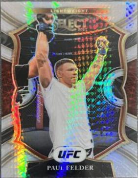 Paul Felder 2021 Panini Select UFC Octagonside #212 Lucky Envelopes