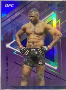 Francis Ngannou 2022 Panini Chronicles UFC Base Recon #233 Green