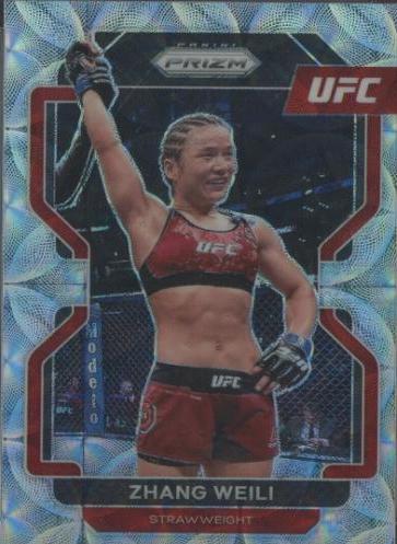 Zhang Weili 2022 Panini Prizm UFC Base #122 Premium