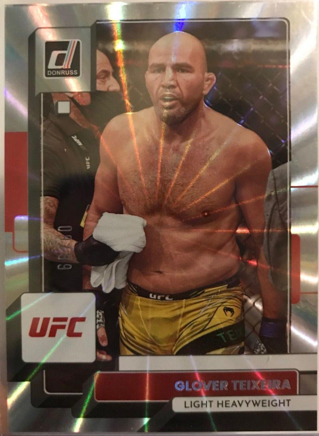 Glover Teixeira 2023 Panini Donruss UFC Base #32 Laser
