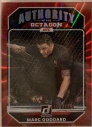 Marc Goddard 2023 Panini Donruss UFC Base #225 Red Laser