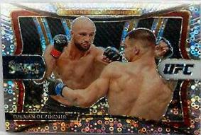 Volkan Oezdemir 2021 Panini Select UFC Premier Level #122 Silver