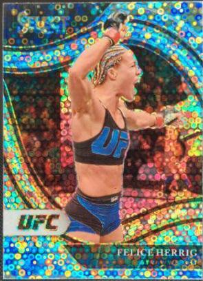 Felice Herrig 2021 Panini Select UFC Octagonside #279 Disco