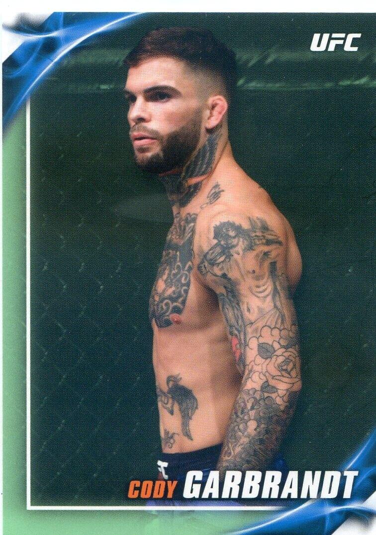 Cody Garbrandt 2019 Topps UFC Knockout Base #52 Green