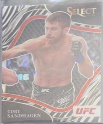 Cory Sandhagen 2022 Panini Select UFC Octagonside #245 Zebra