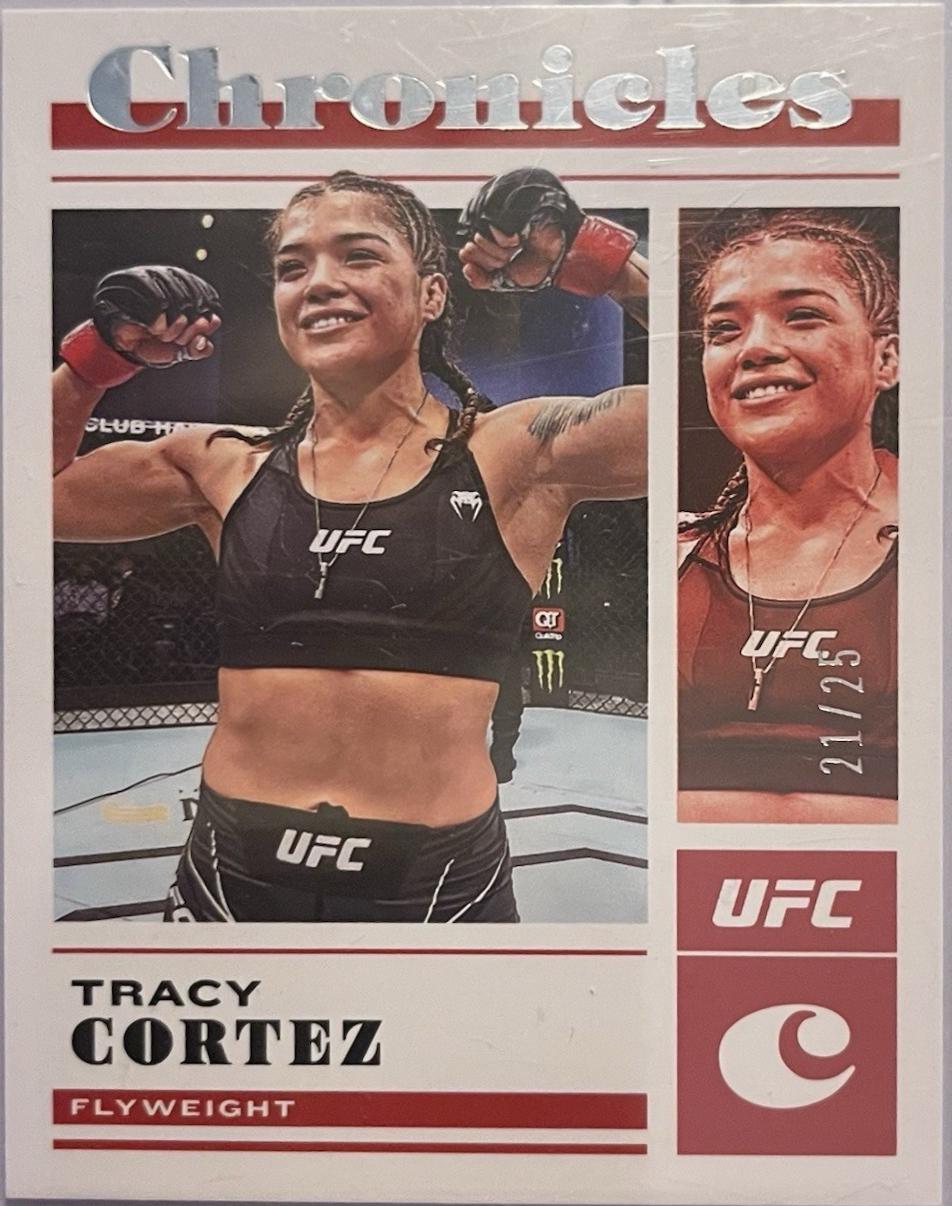 Tracy Cortez 2023 Panini Chronicles UFC Base Chronicles #31 Silver