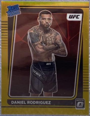 Daniel Rodriguez 2022 Panini Donruss Optic UFC Base #109 Gold