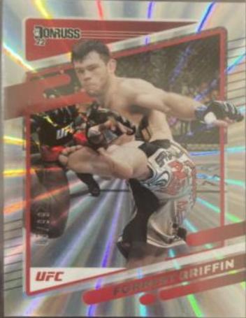 Forrest Griffin 2022 Panini Donruss UFC Base #180 Laser