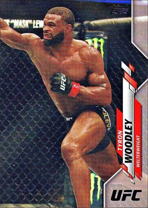 Tyron Woodley 2020 Topps UFC Base #41 Black