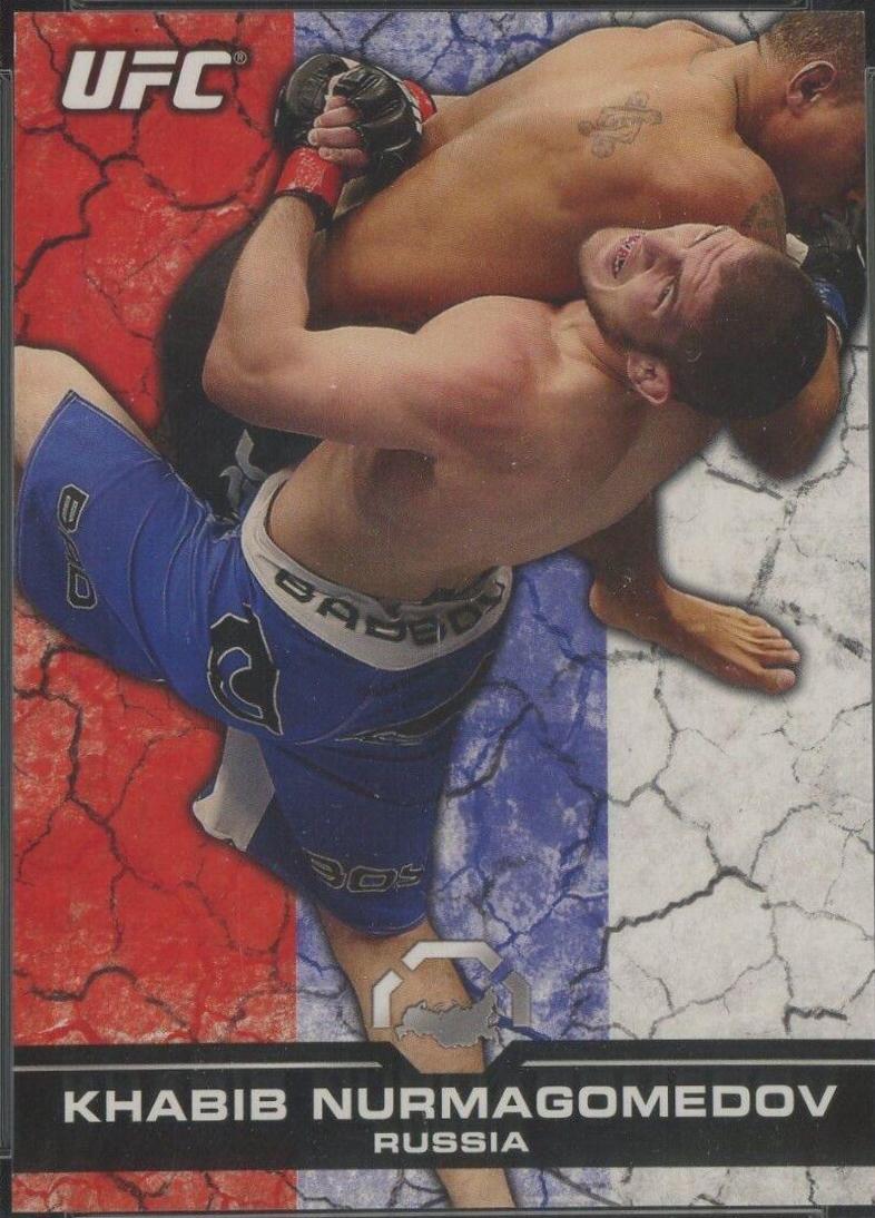 Khabib Nurmagomedov 2013 Topps UFC Bloodlines Base #42 Flag