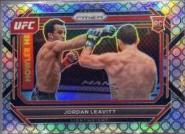 Jordan Leavitt 2023 Panini Prizm UFC Base #84 Octagon