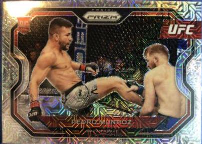 Pedro Munhoz 2021 Panini Prizm UFC Base #155 Mojo