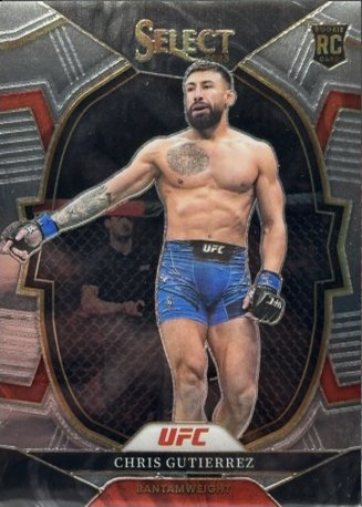 Chris Gutierrez 2023 Panini Select UFC Concourse #100 Gold
