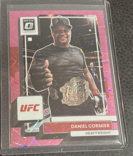 Daniel Cormier 2023 Panini Donruss Optic UFC Base #60 Pink Velocity