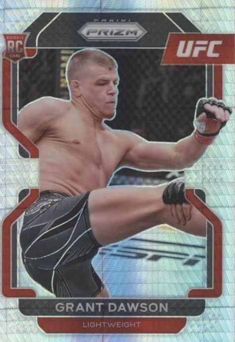 Grant Dawson 2022 Panini Prizm UFC Base #193 Hyper