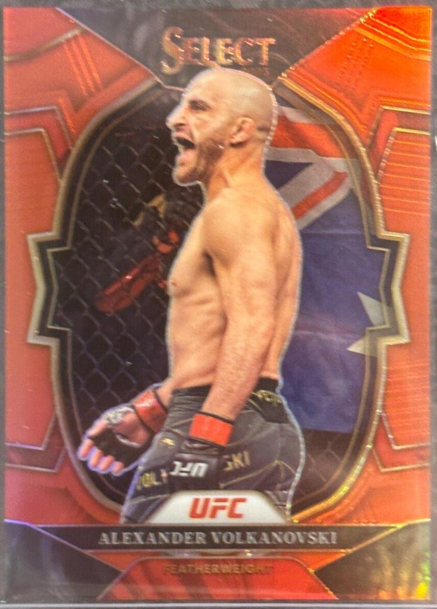 Alexander Volkanovski 2023 Panini Select UFC Concourse #38 Red