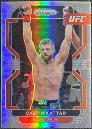 Calvin Kattar 2022 Panini Prizm UFC Base #169 Silver