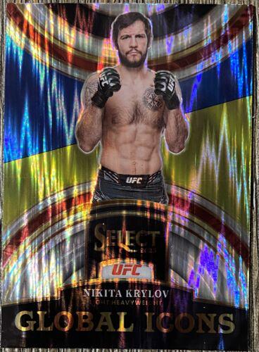 Nikita Krylov 2023 Panini Select UFC Global Icons #9 Flash