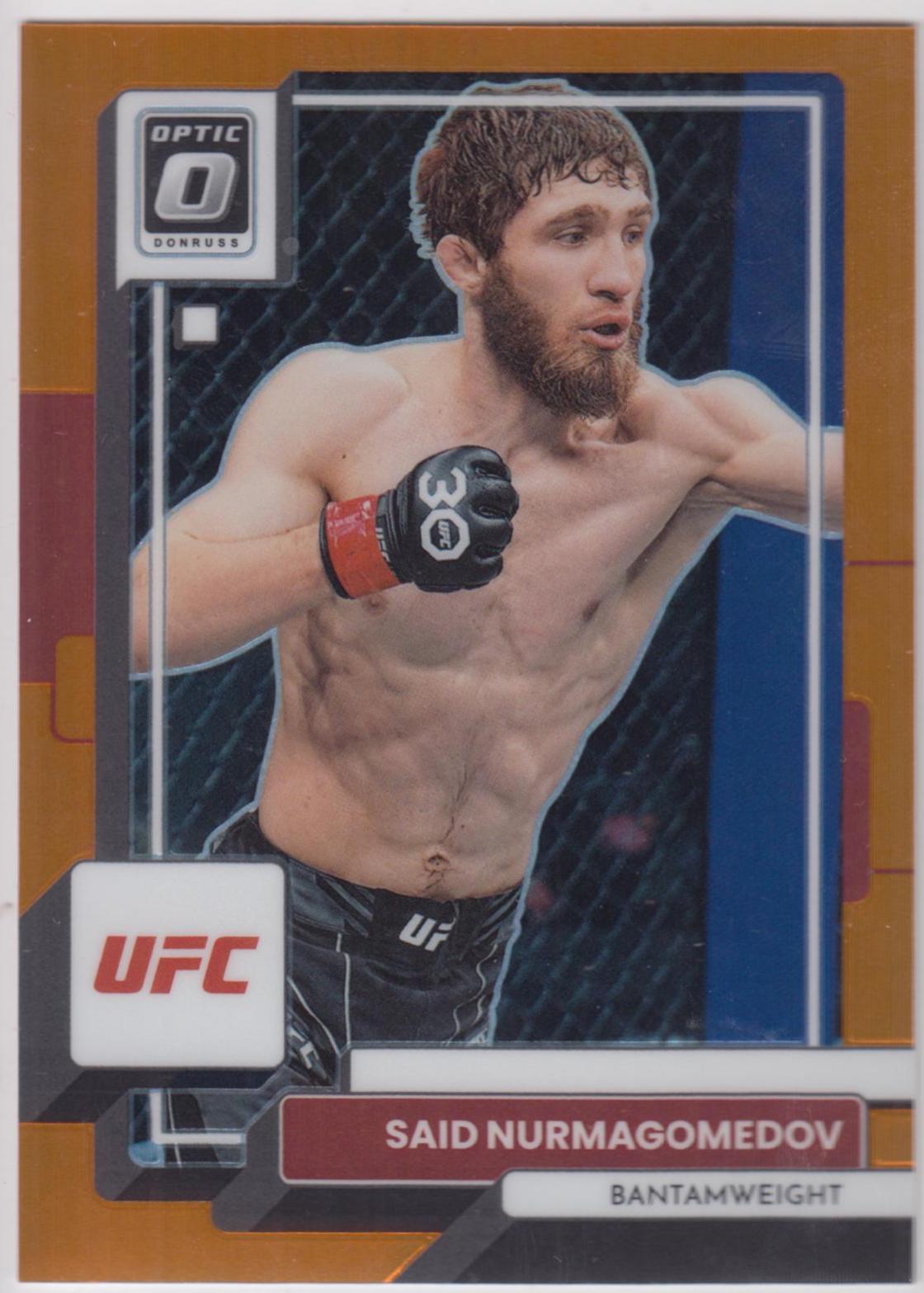 Said Nurmagomedov 2023 Panini Donruss Optic UFC Base #94 Orange