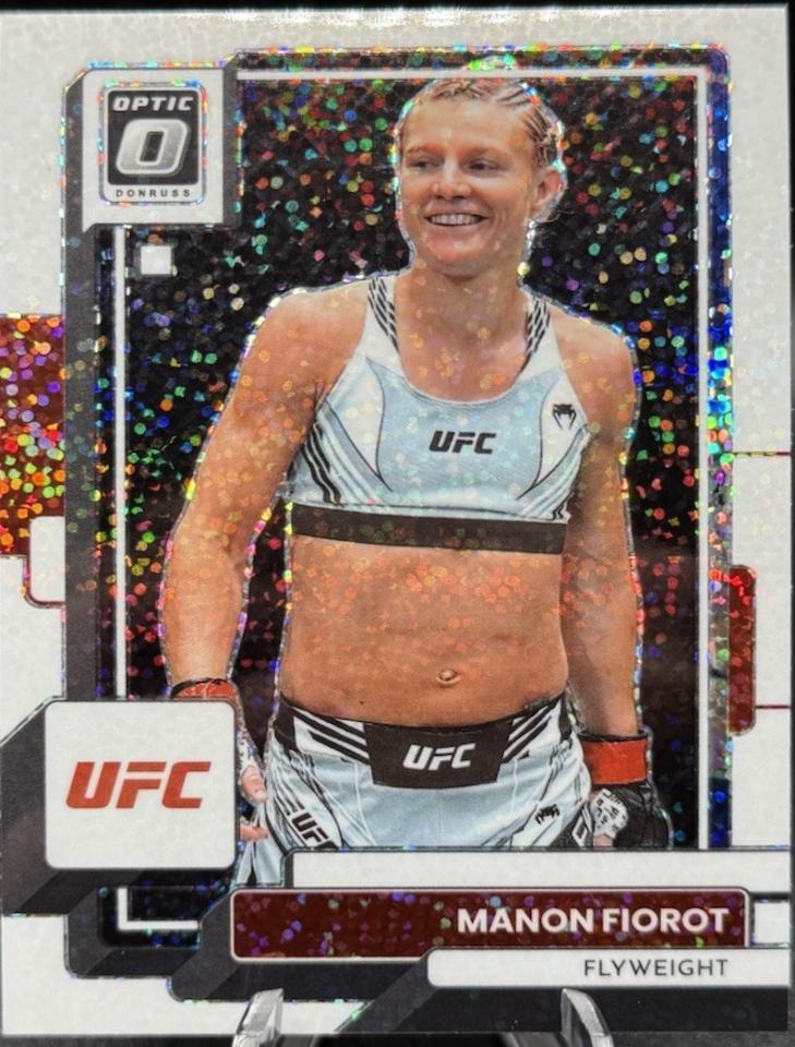 Manon Fiorot 2023 Panini Donruss Optic UFC Base #98 White Sparkle