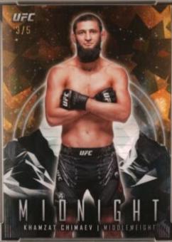 Khamzat Chimaev 2024 Topps Midnight UFC Base #54 Daybreak
