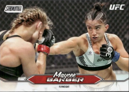 Maycee Barber 2025 Topps Stadium Club UFC Base #77 Rainbow