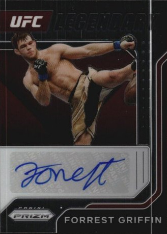 Forrest Griffin 2022 Panini Prizm UFC Legendary Signatures #14 Mojo