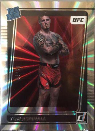 Tom Aspinall 2022 Panini Donruss UFC Base #216 Silver