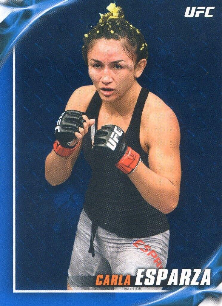 Carla Esparza 2019 Topps UFC Knockout Base #45 Blue