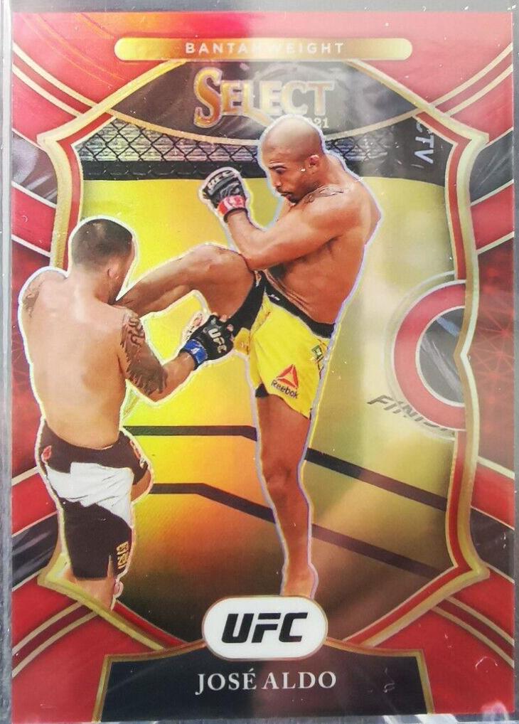 José Aldo 2021 Panini Select UFC Concourse #65 Red