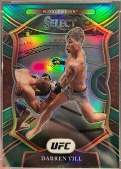 Darren Till 2021 Panini Select UFC Octagonside #274 Green