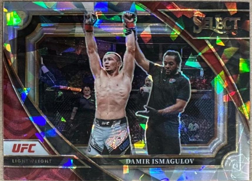 Damir Ismagulov 2023 Panini Select UFC Mezzanine #331 Cracked Ice