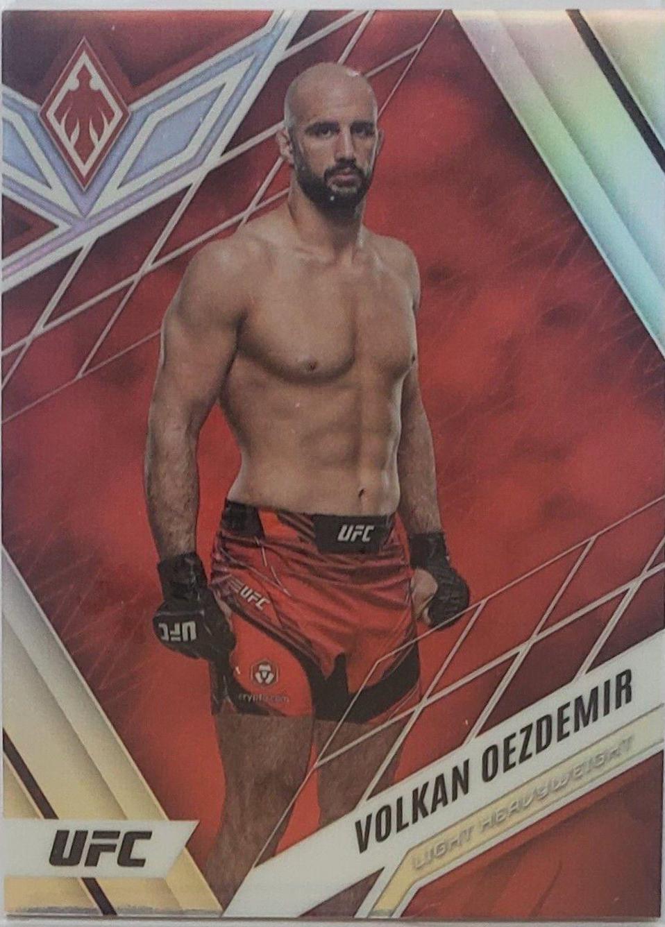 Volkan Oezdemir 2023 Panini Chronicles UFC Base Phoenix #322 Red