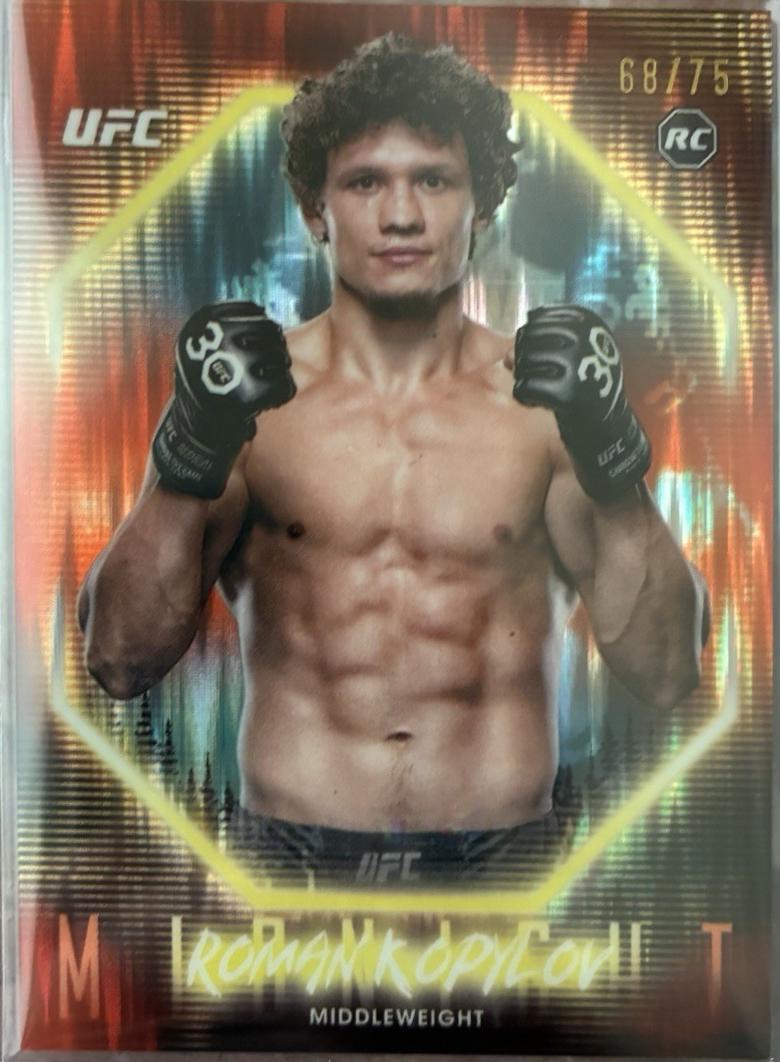 Roman Kopylov 2025 Topps Midnight UFC Base #82 Dusk