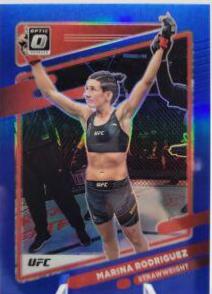 Marina Rodriguez 2022 Panini Donruss Optic UFC Base #11 Blue
