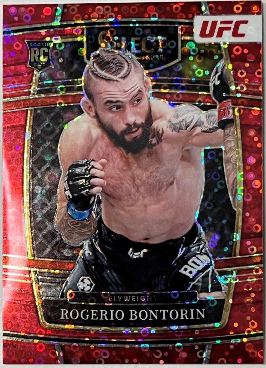 Rogerio Bontorin 2022 Panini Select UFC Concourse #63 Red Disco