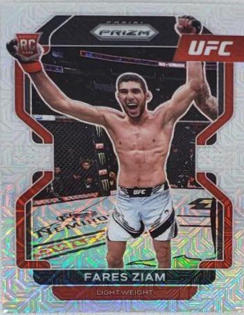 Fares Ziam 2022 Panini Prizm UFC Base #143 Mojo