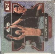 Khamzat Chimaev 2022 Panini Prizm UFC Base #94 Mojo