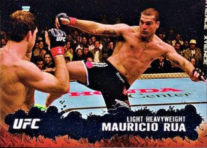 Mauricio Rua 2009 Topps UFC Round 2 Base #82 Ruby