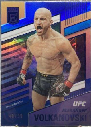 Alexander Volkanovski 2022 Panini Chronicles UFC Base Elite #243 Blue