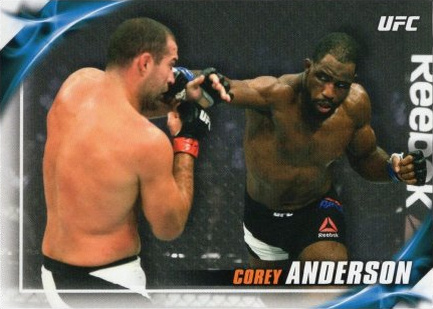 Corey Anderson 2019 Topps UFC Knockout Base #21 Blue