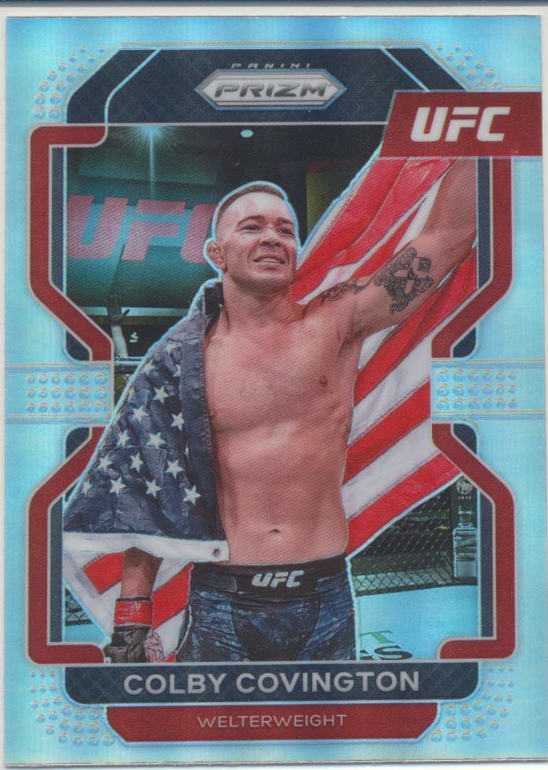 Colby Covington 2022 Panini Prizm UFC Base #121 Silver