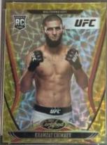 Khamzat Chimaev 2021 Panini Chronicles UFC Base Certified #132 Gold