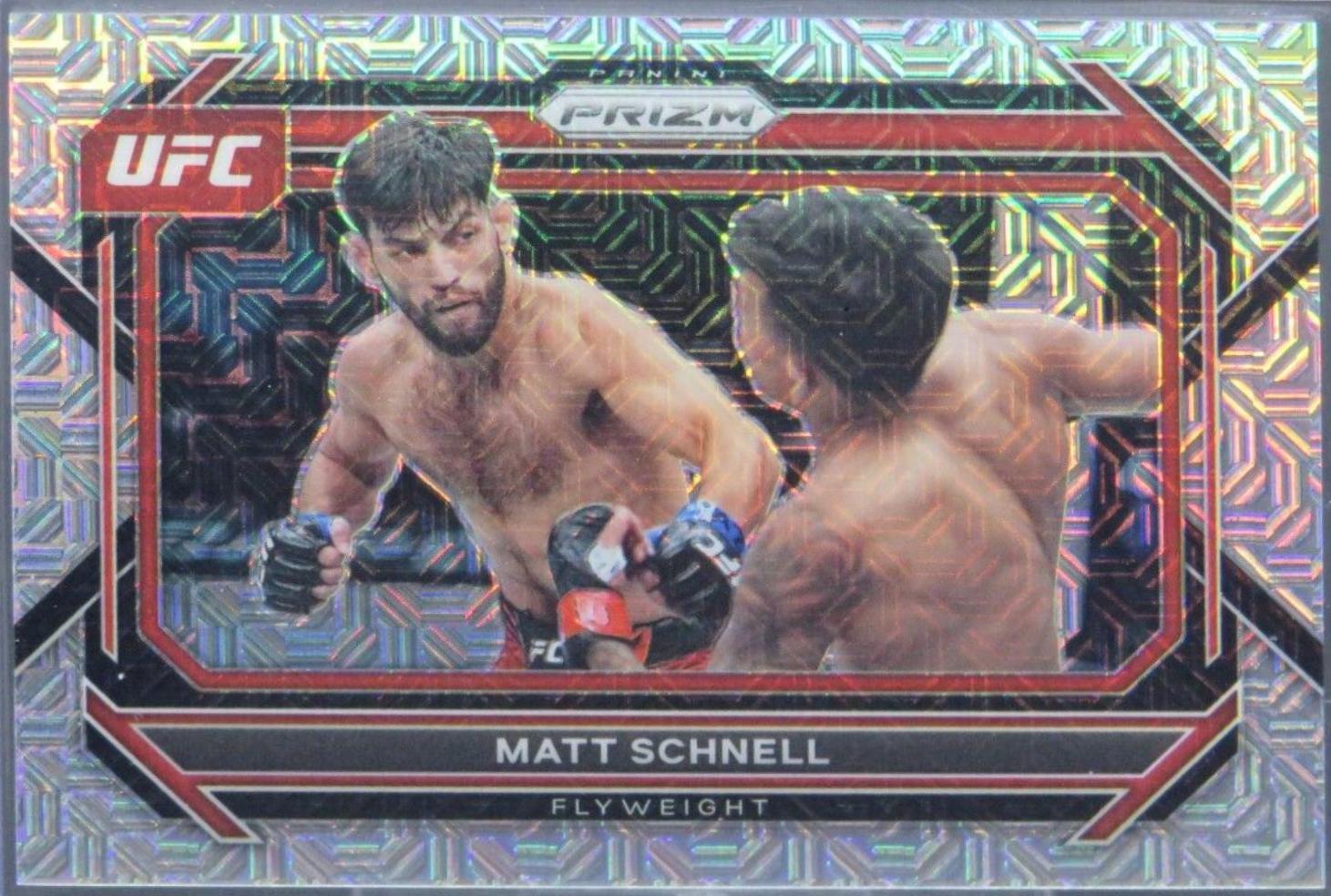Matt Schnell 2023 Panini Prizm UFC Base #57 Mojo