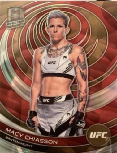 Macy Chiasson 2023 Panini Chronicles UFC Base Spectra #383 Bronze