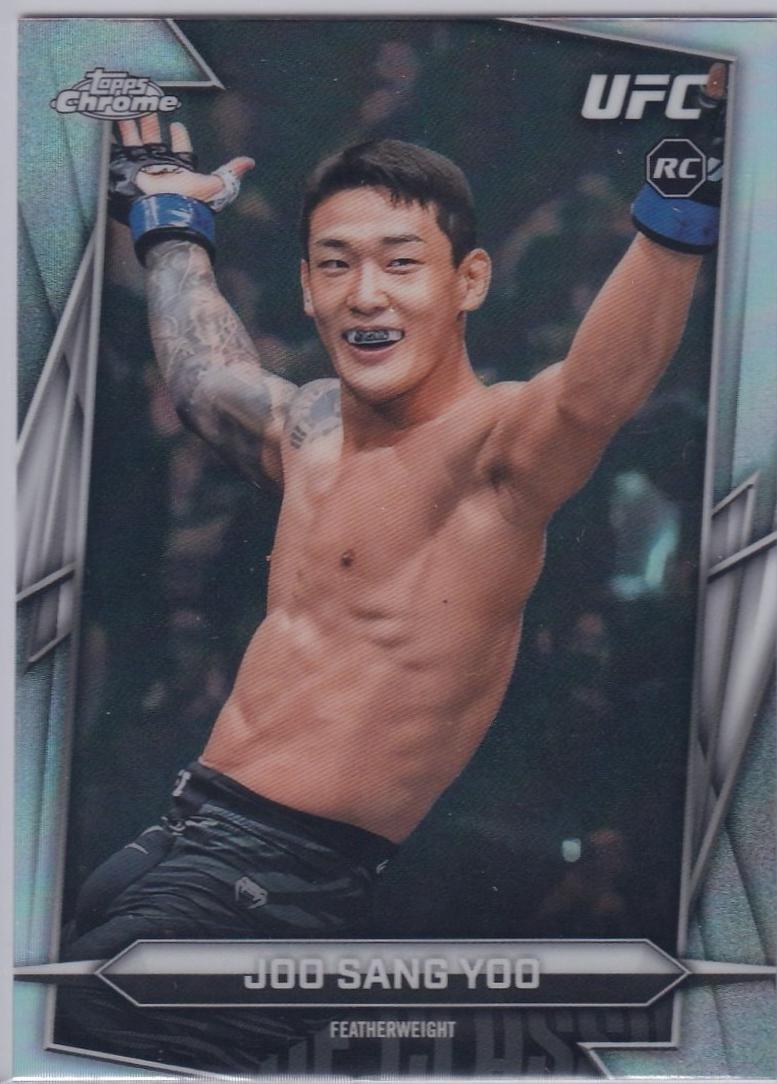 Joo Sang Yoo 2026 Topps Chrome UFC Base #146 Refractor