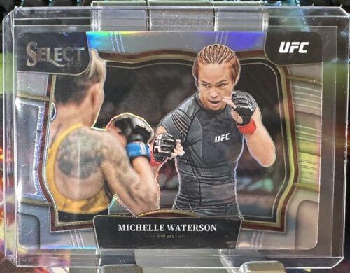 Michelle Waterson-Gomez 2023 Panini Select UFC Octagonside #283 Silver Die Cut